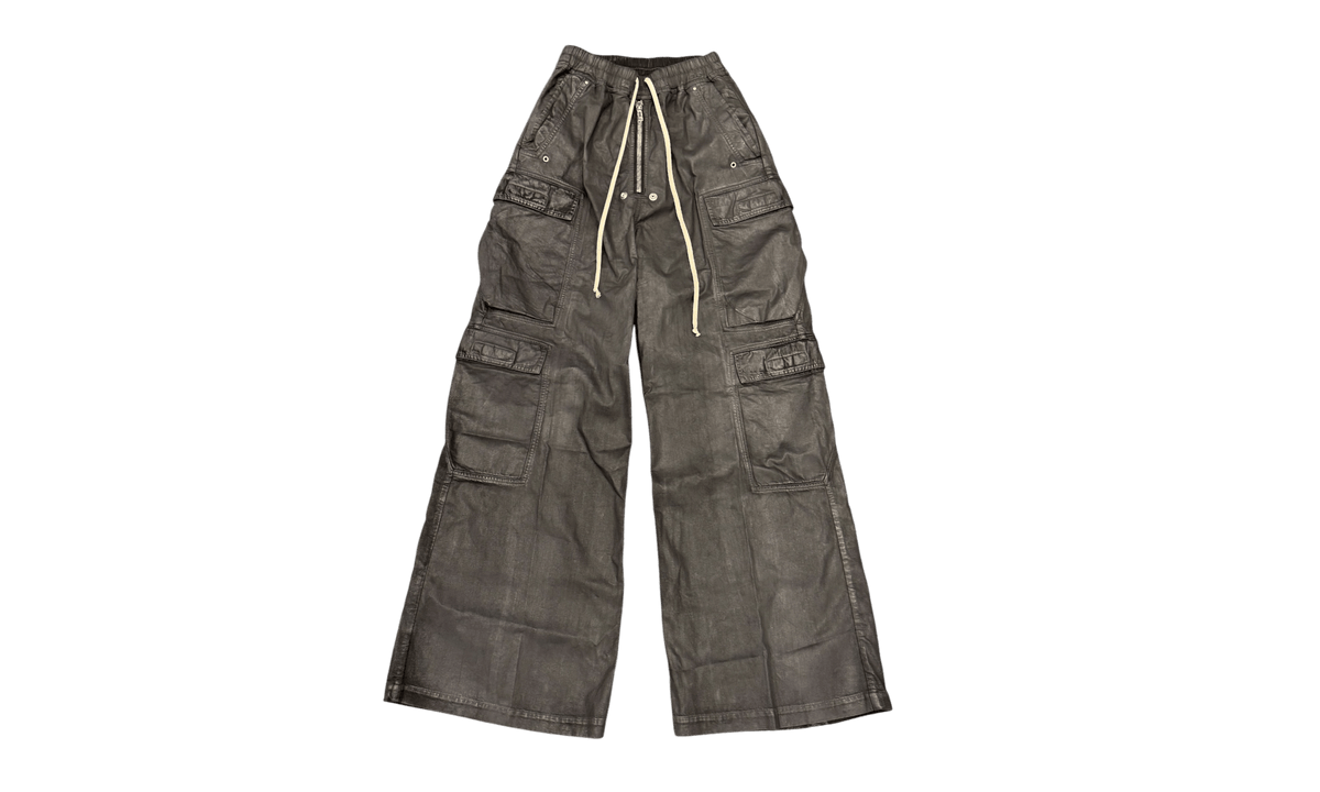 Rick Owens DRKSHDW Jumbo Cargo Bela Pant Stretch Deep Black Denim