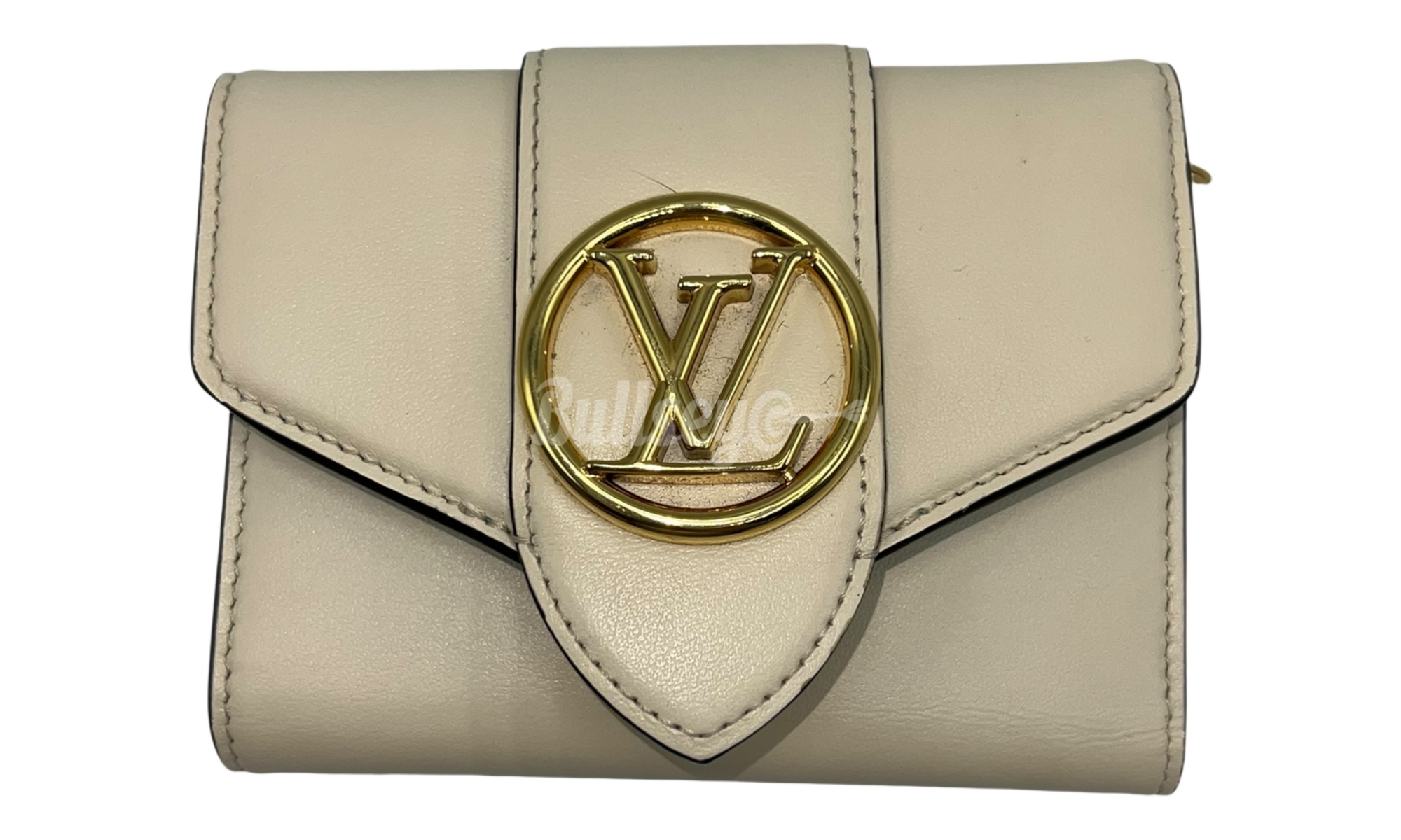 Louis Vuitton Pont Neuf Compact Tri-Fold Wallet White