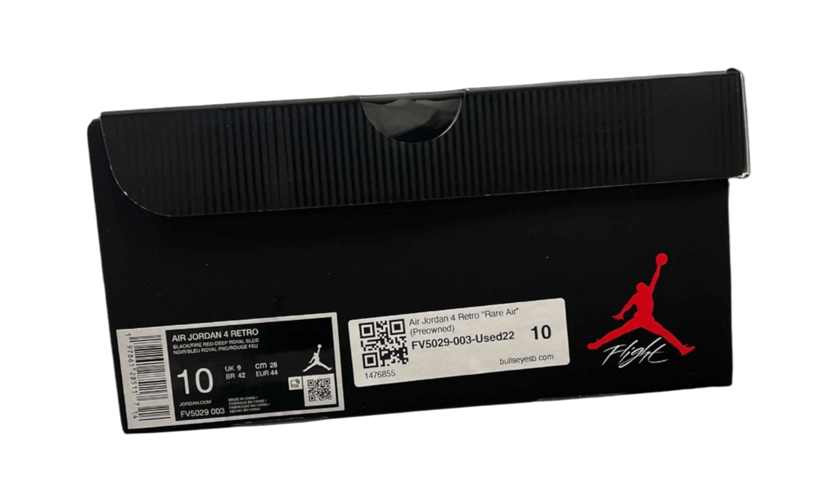 Air Jordan 4 Retro “Rare Air" (Preowned)