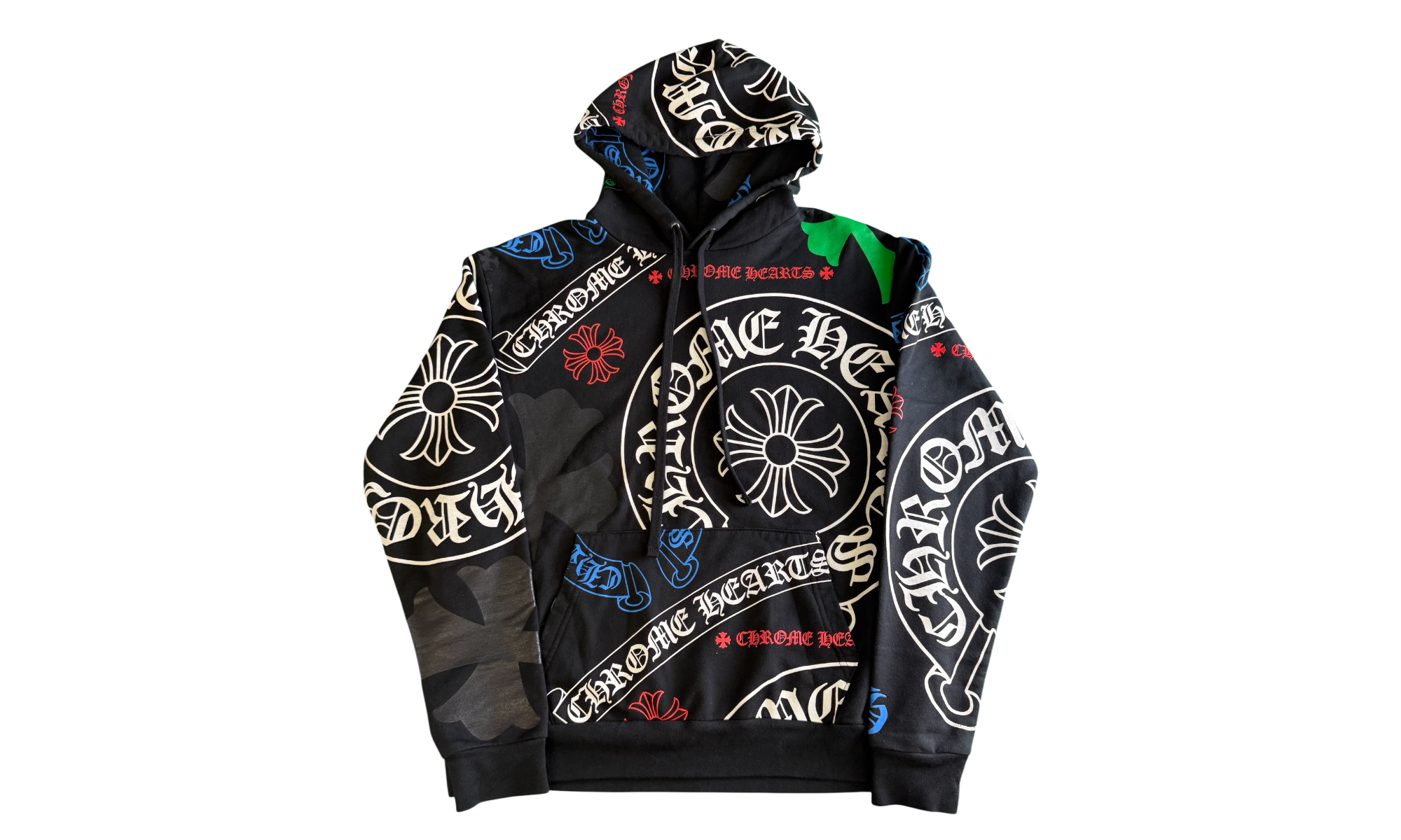 Chrome Hearts Stencil Hoodie Black