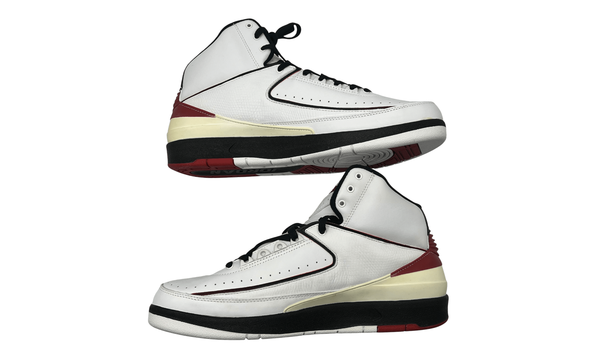 Jordan 2 Retro White Varsity Red (2004)