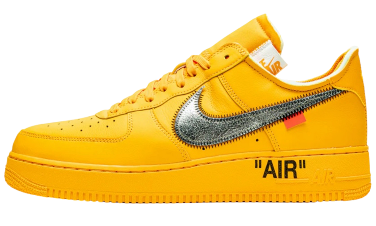 Nike Air Force 1 Low Off-White ICA University Gold