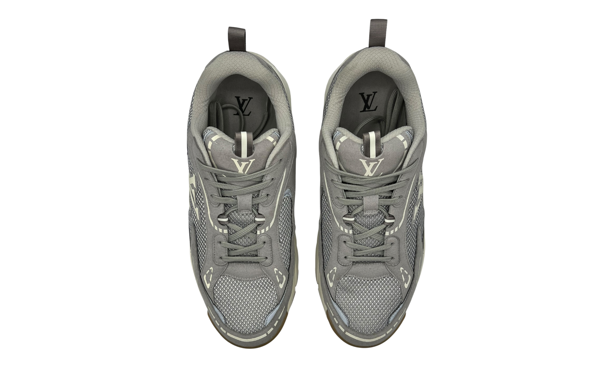 Louis Vuitton Grey Gum Tatic Runner (PreOwned)