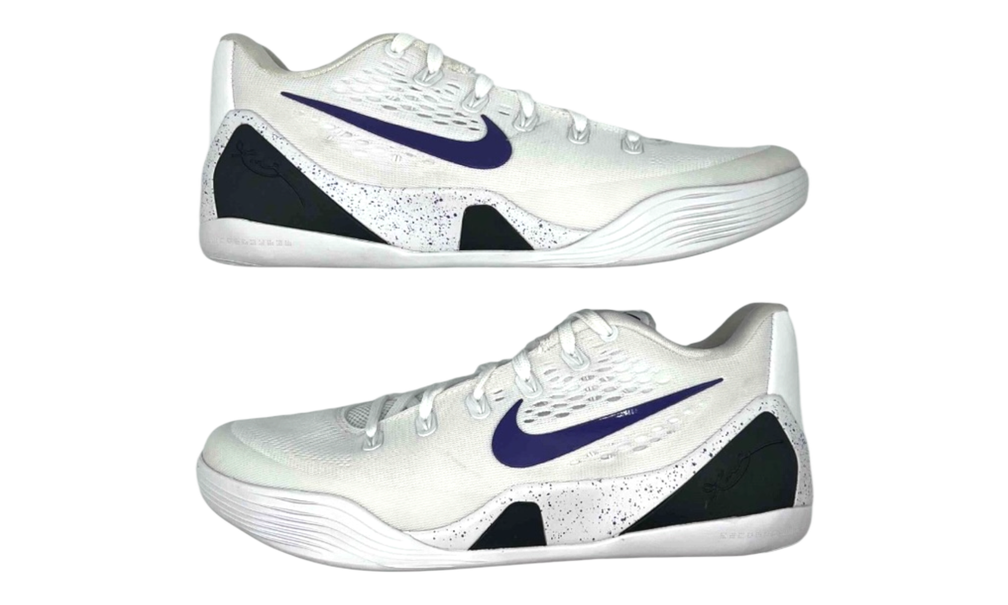 Nike Kobe 9 Elite Low EM Protro White Court Purple (No Box)