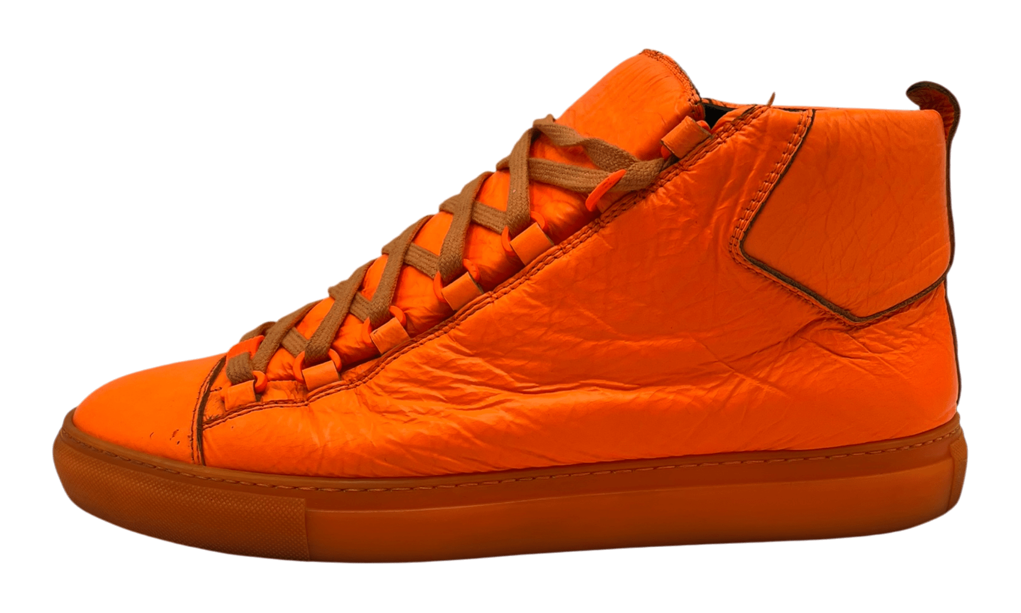 Balenciaga Arena High Orange Fluo (PreOwned) (No Box)