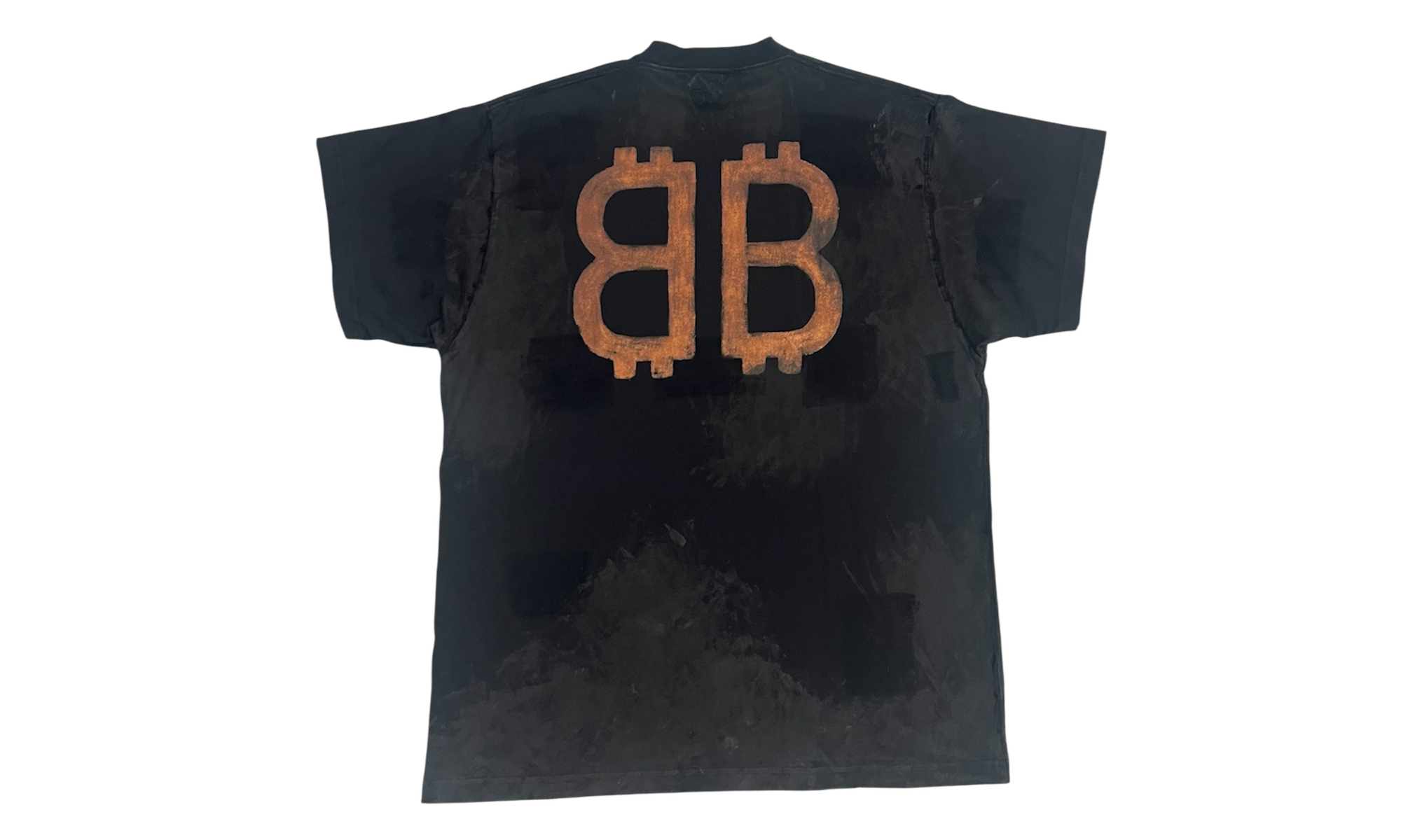 Balenciaga Oversized Logo Cotton Jersey (PreOwned)