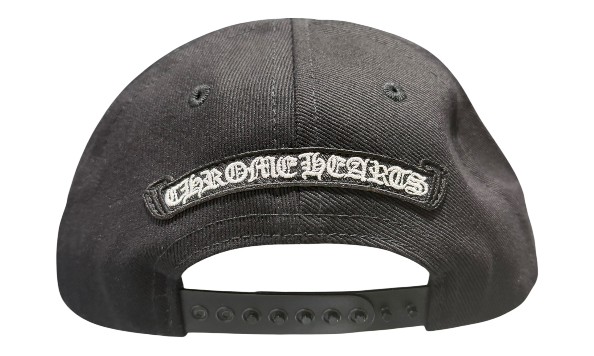 Chrome Hearts Horseshoe Denim Baseball Hat Black