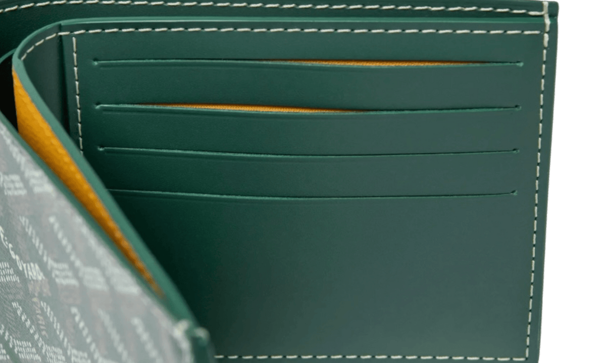 Goyard Victoire Green Wallet