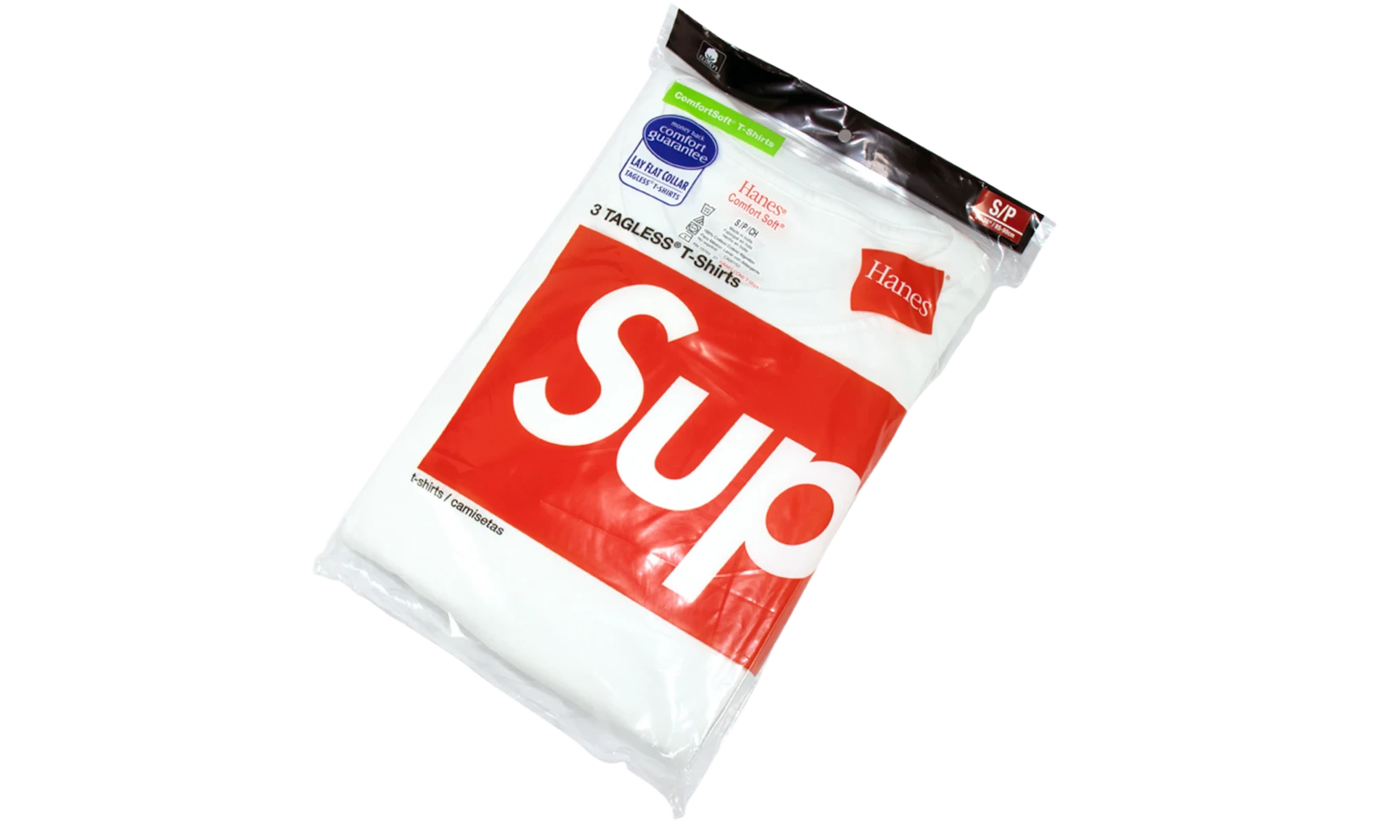 Supreme Hanes Tagless Tees (3 Pack) White