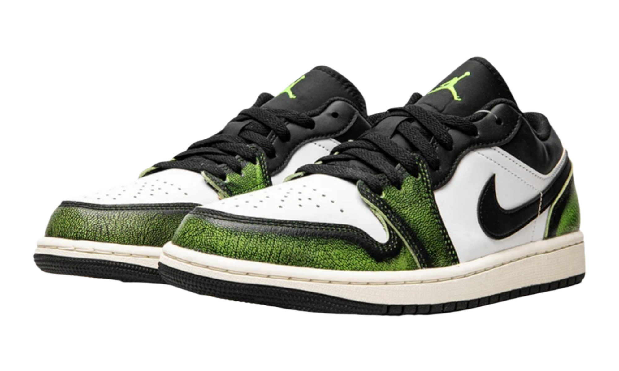 Jordan 1 Low Wear Away Electric Green