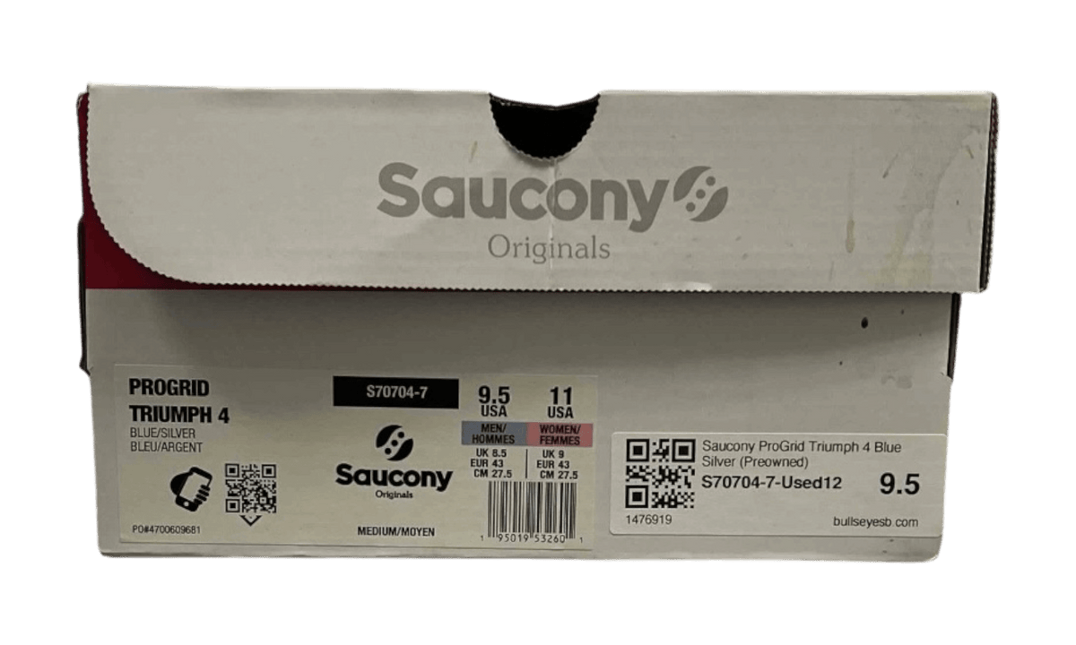 Saucony ProGrid Triumph 4 Blue Silver (Preowned)