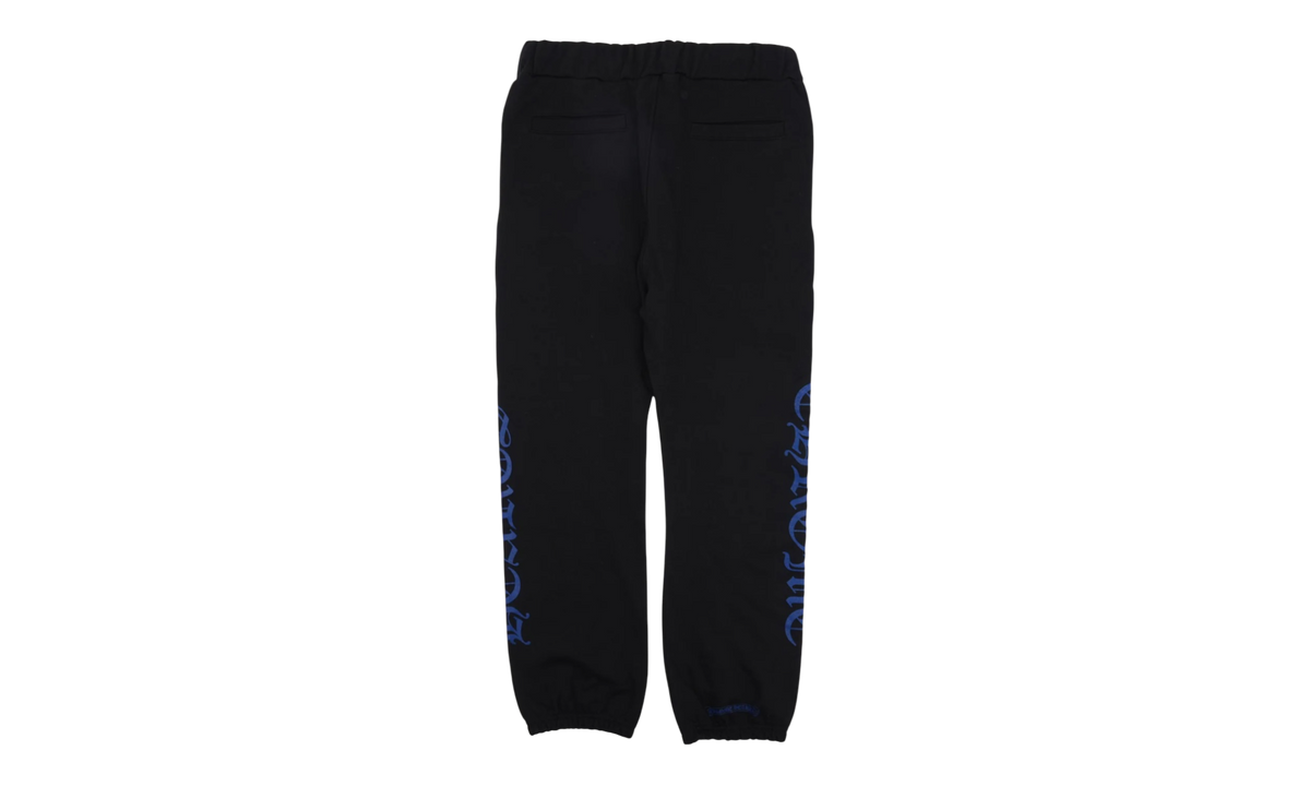 Chrome Hearts Blue Horseshoe Logo Sweatpants