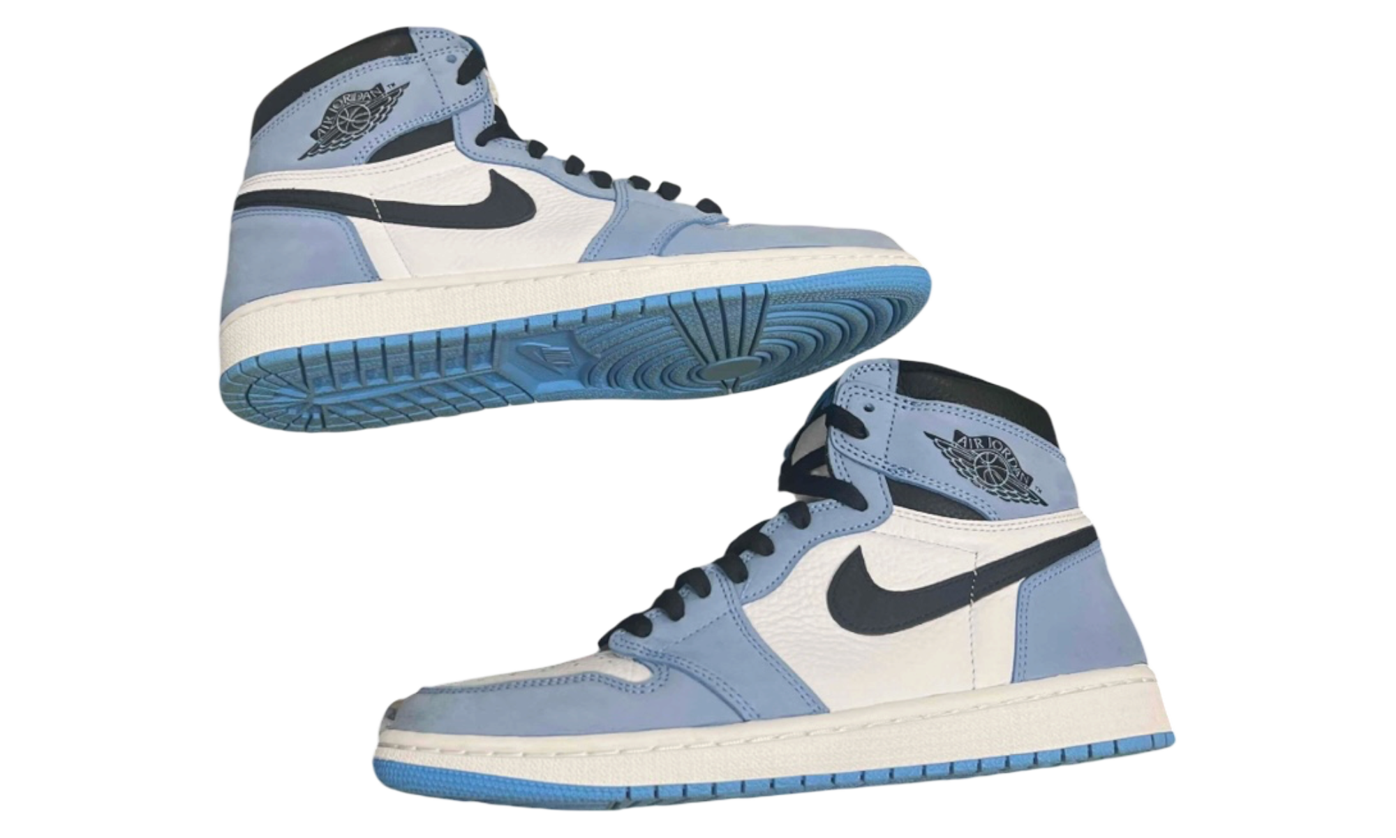 Air Jordan 1 Retro "University Blue" (PreOwned) (No Box)