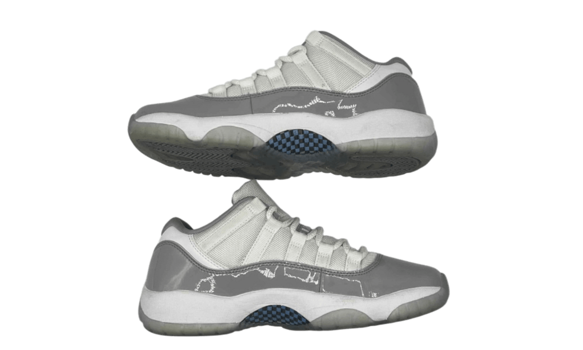 Air Jordan 11 Retro Low "Cement Grey" GS (PreOwned) (No Box)