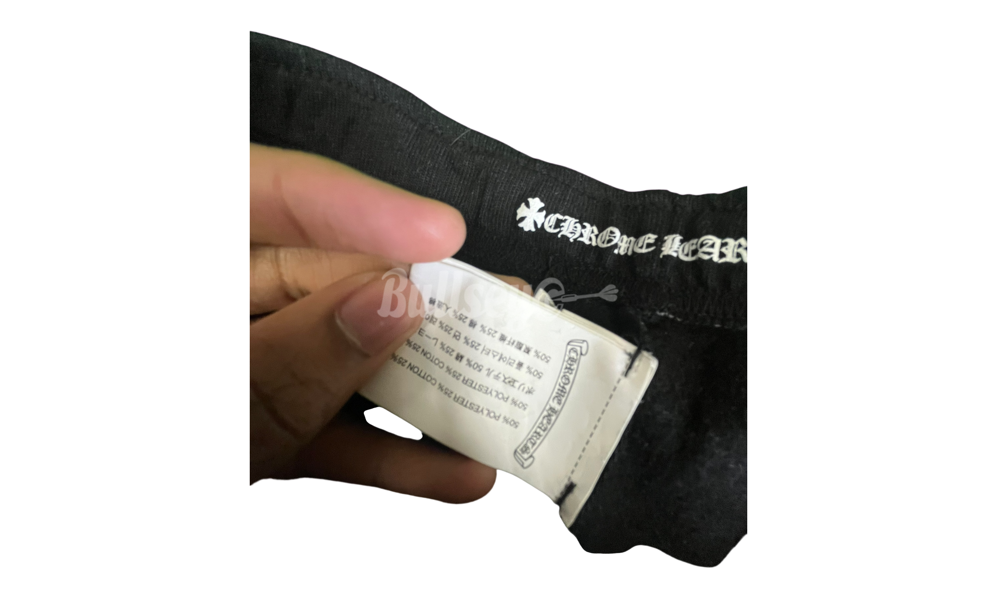 Chrome Hearts Horseshoe T-Bar Black Sweatpants