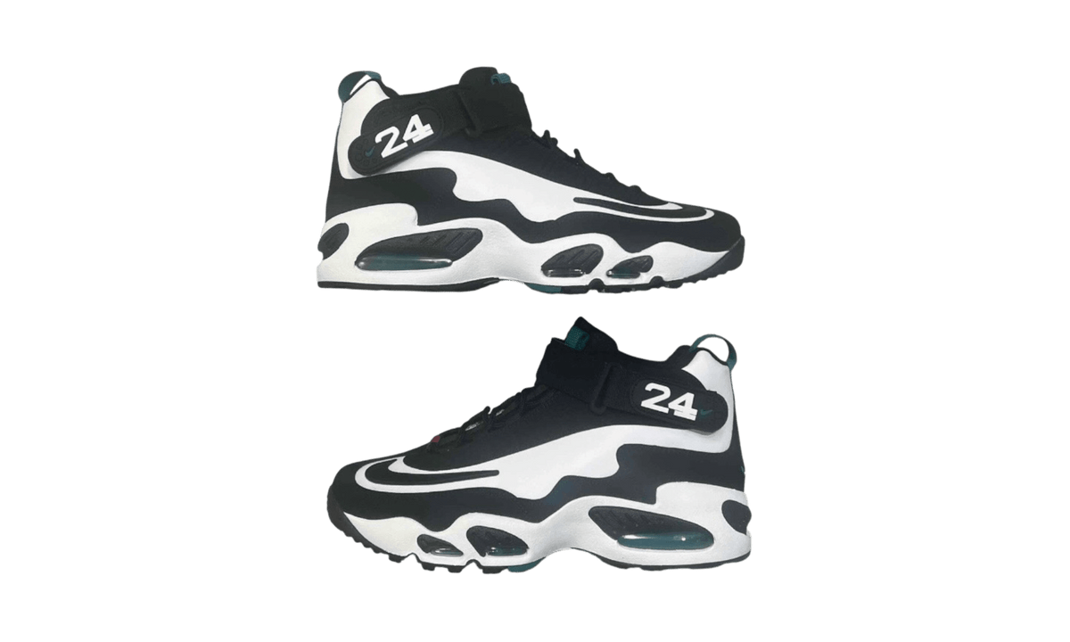 Nike Air Griffey Max 1 White Fresh Water Black (PreOwned) (Damaged Box)