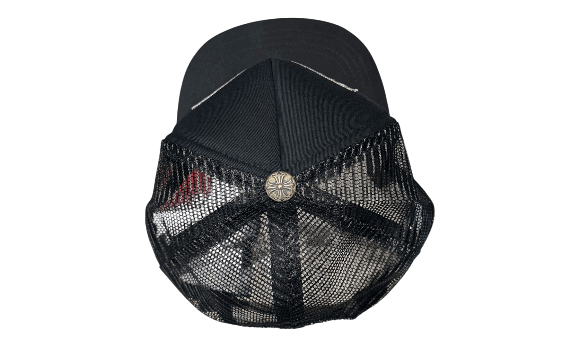 Chrome Hearts CH Paris Trucker Hat Black