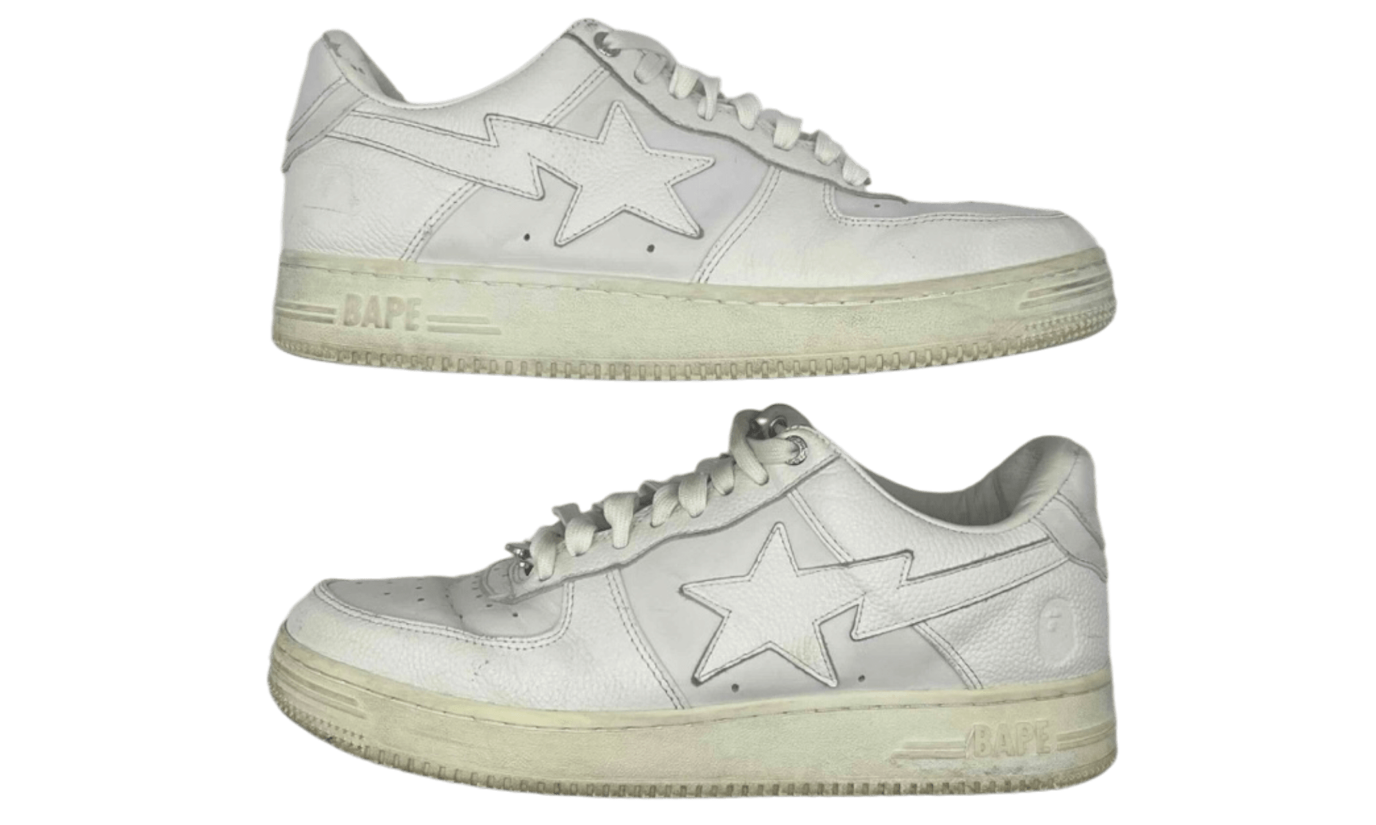 A Bathing Ape Bape Sta Triple White (PreOwned)