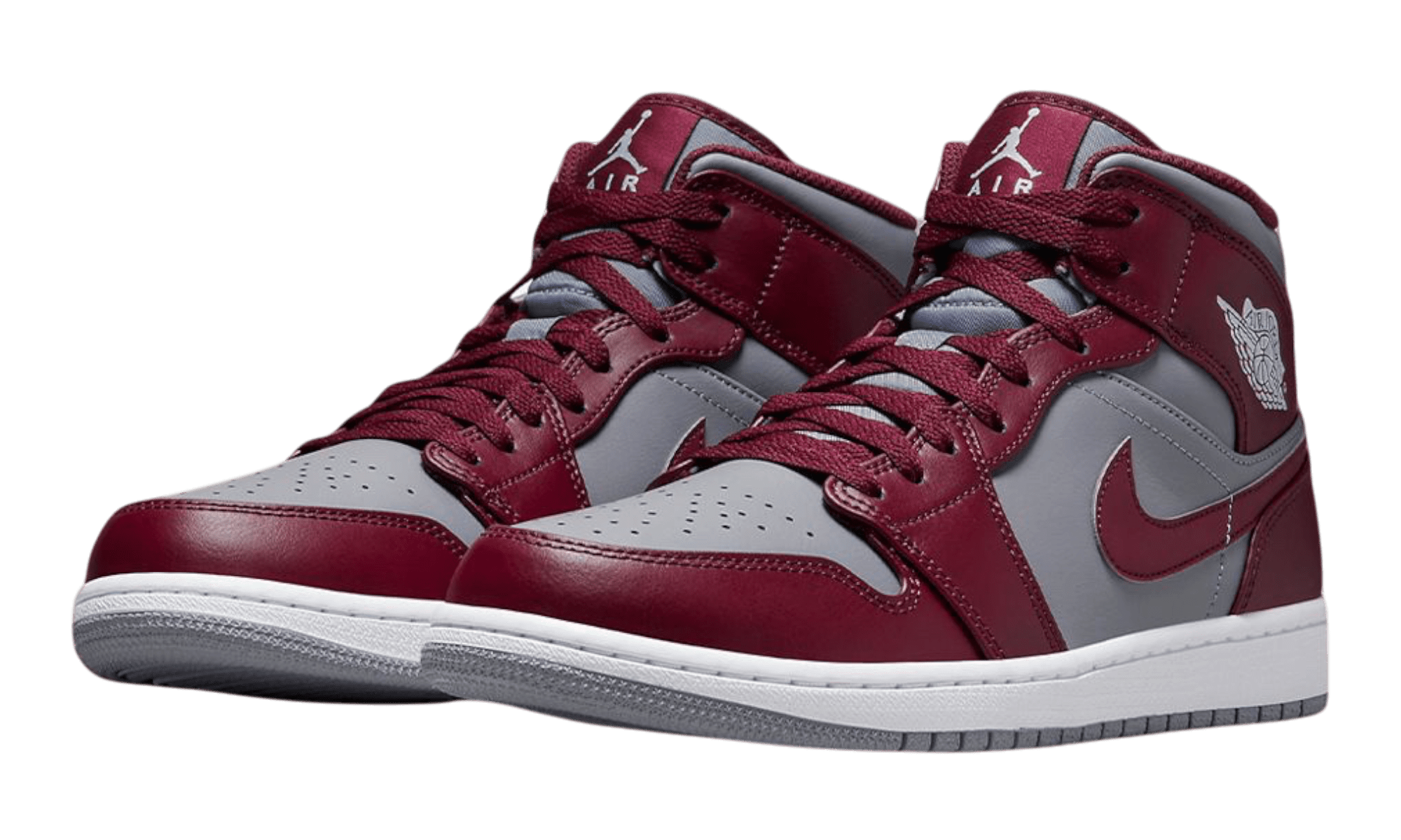 Jordan 1 Mid Cherrywood Red (PreOwned) (No Box)