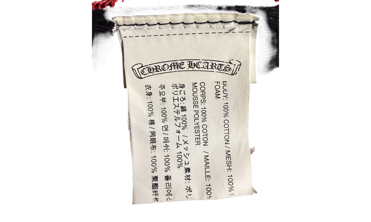 Chrome Hearts CH Hollywood Trucker Hat Red/White/Blue