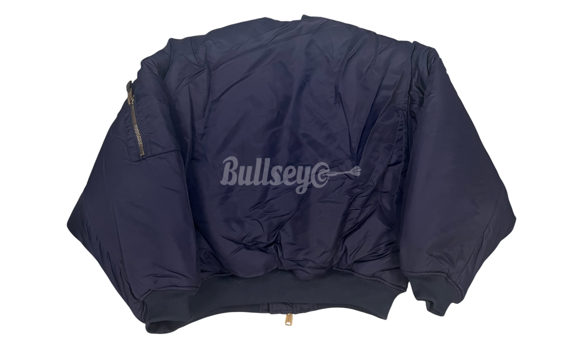 GV Gallery Raspberry Hills Navy Bomber Jacket