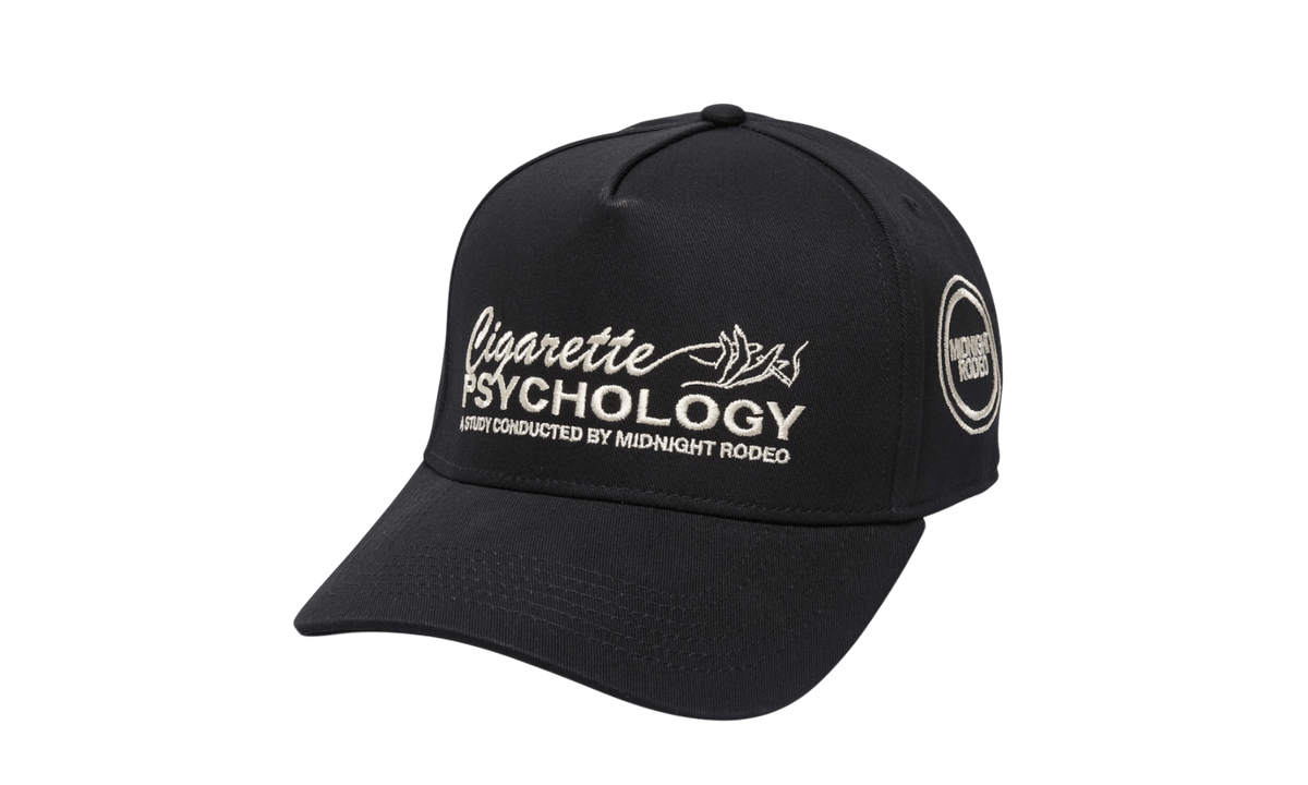 Midnight Rodeo Cigarette Psychology Black Trucker
