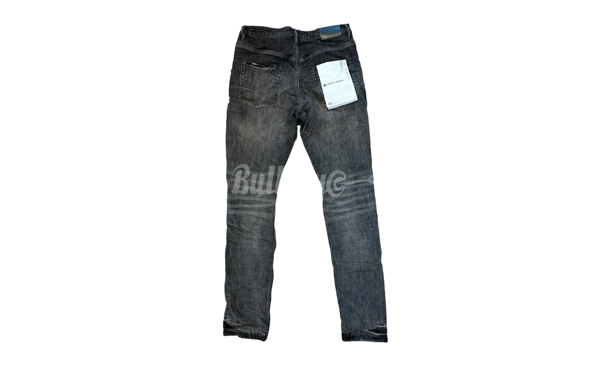 Purple-Brand P002 Grey Dirty Blowout Jeans (PreOwned)