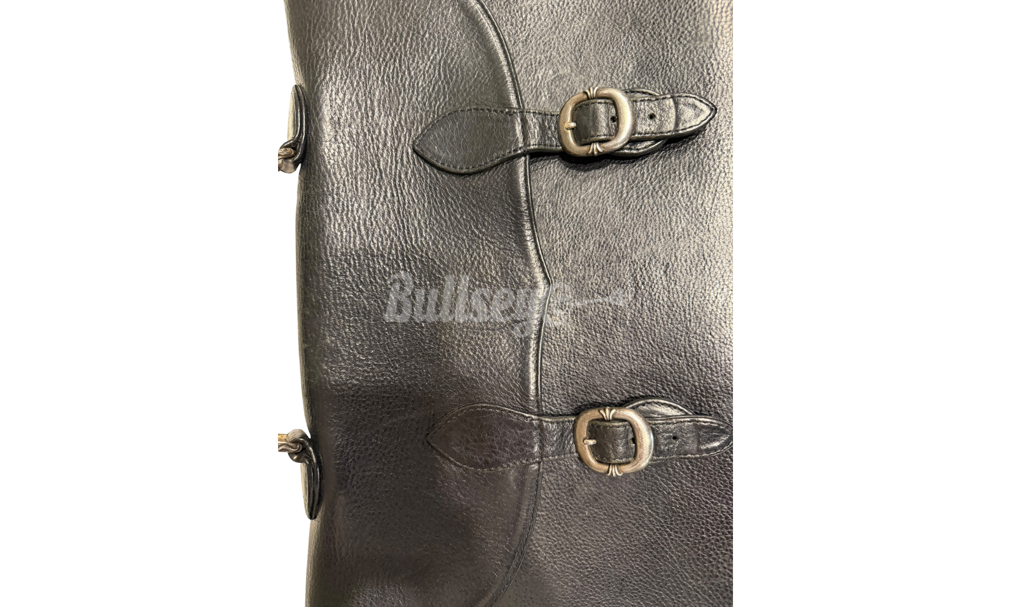 Chrome Hearts Gunslinger Briefcase Black Leather (PreOwned)