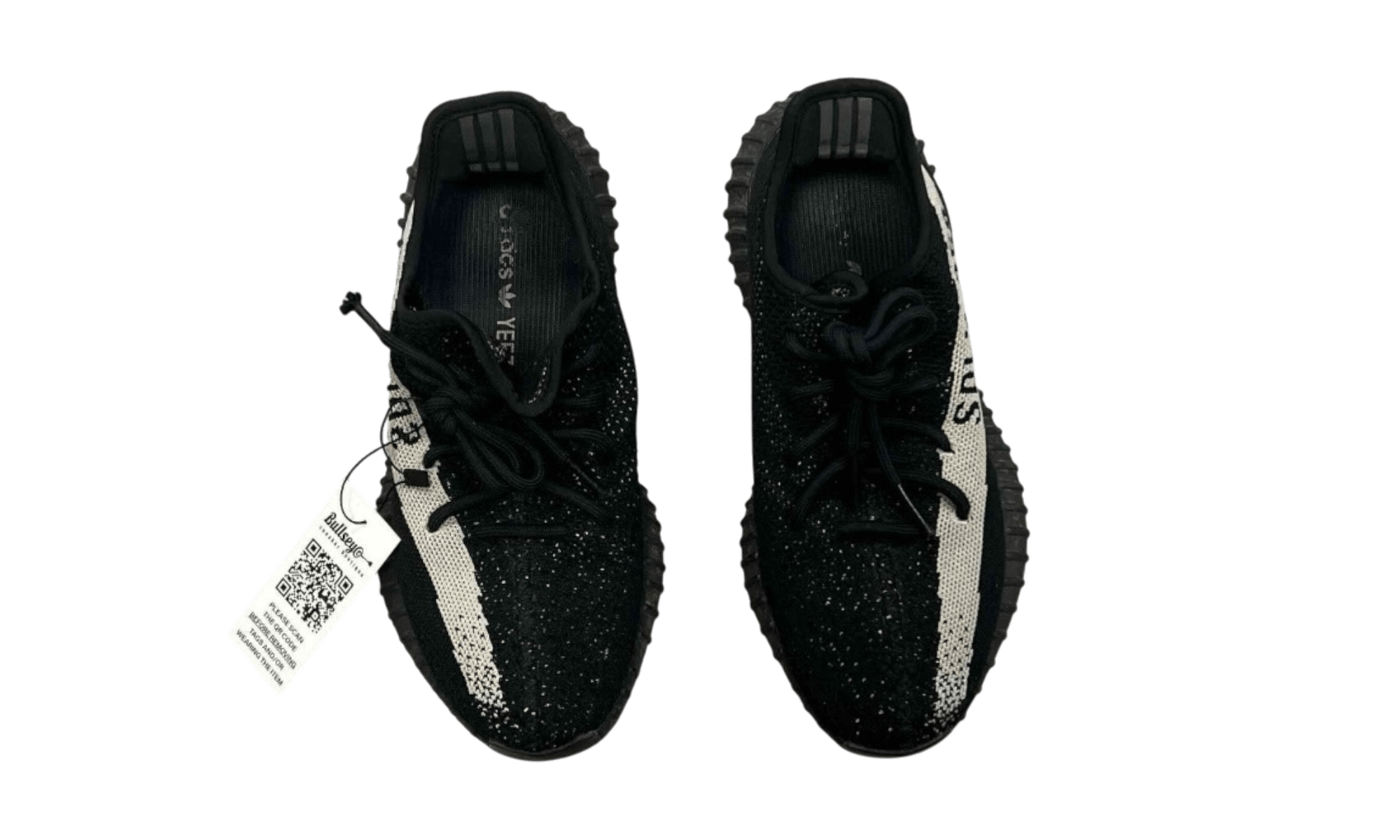 Adidas Yeezy Boost 350 V2 "Oreo/Core Black White" (PreOwned) (No Box)
