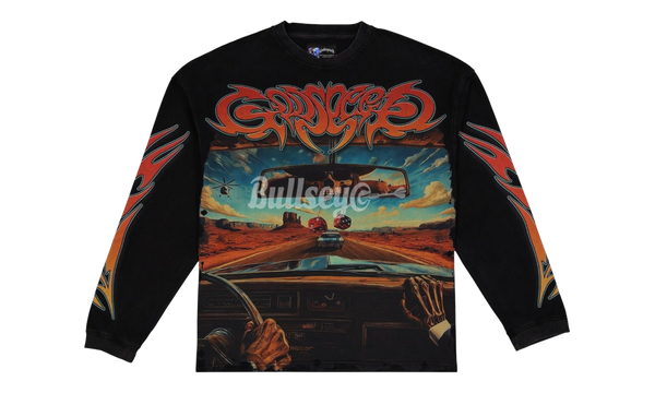 Godspeed On The Run Washed Black Longsleeve T-Shirt