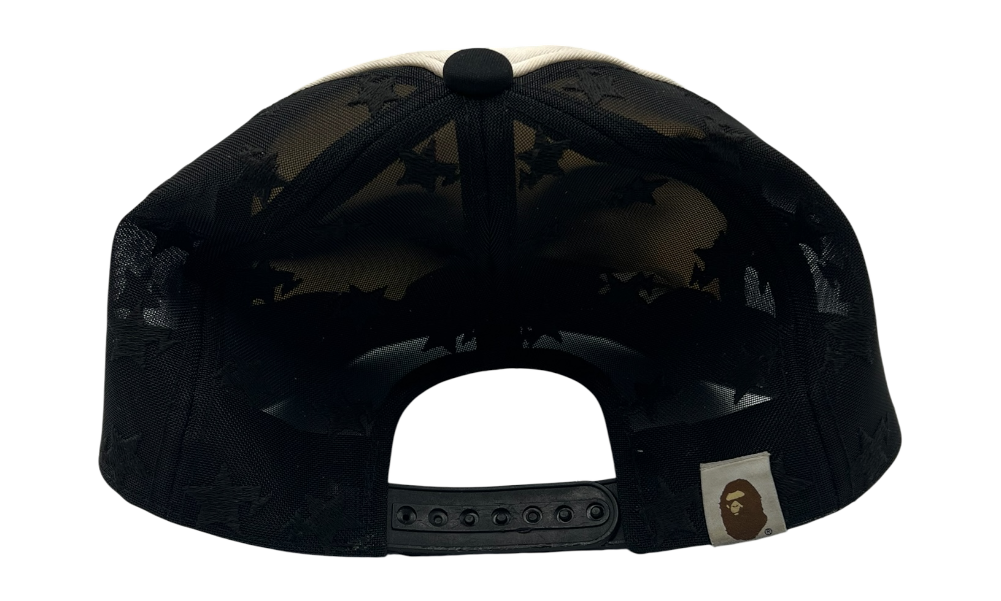 Bapesta Allover Black Mesh Hat (PreOwned)