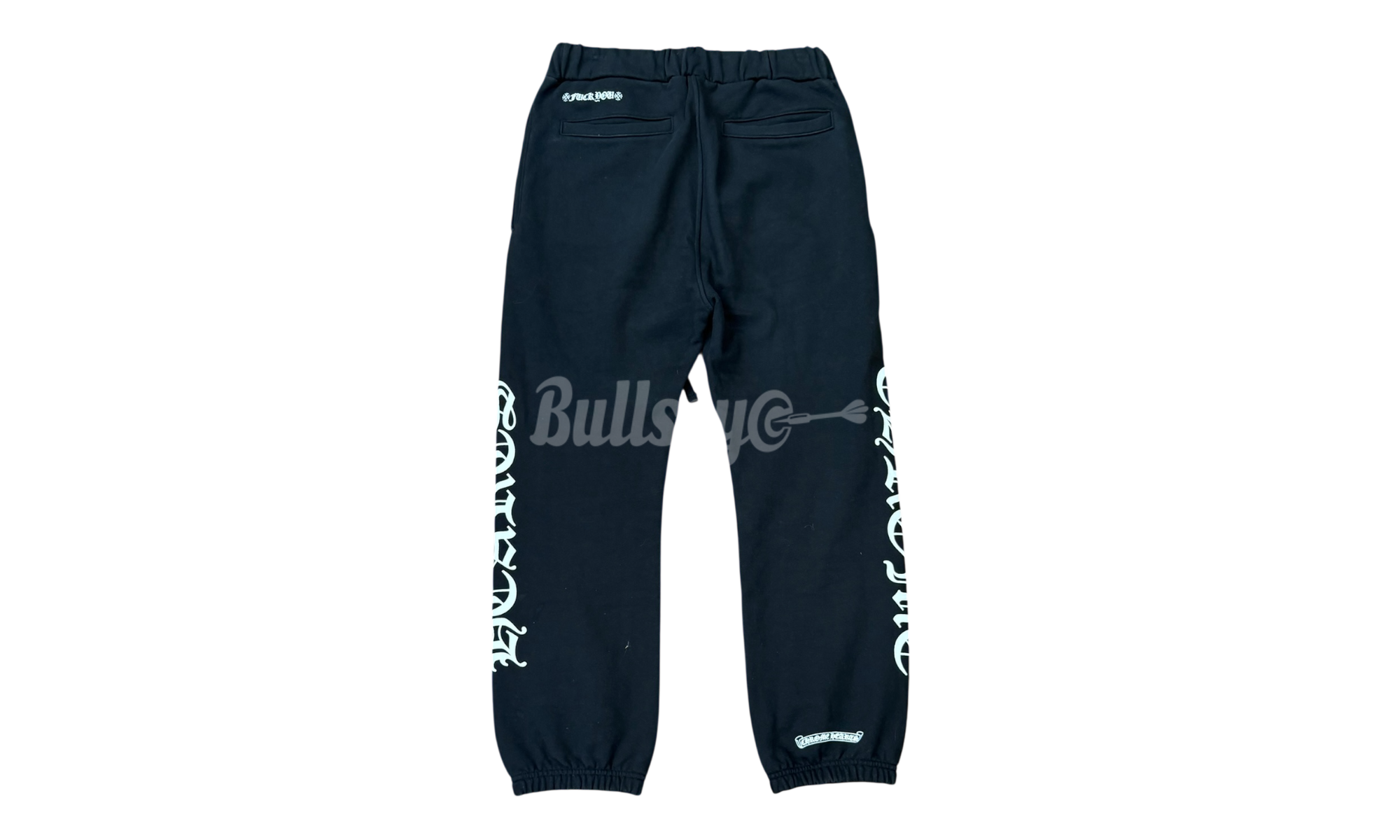 Chrome Hearts Horseshoe Letters Black Sweatpants