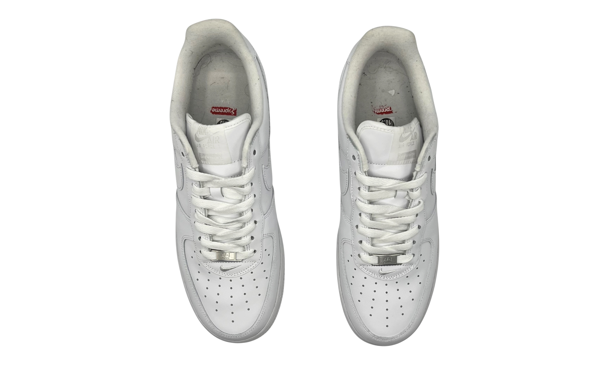 Nike Air Force 1 "Supreme" White (PreOwned)