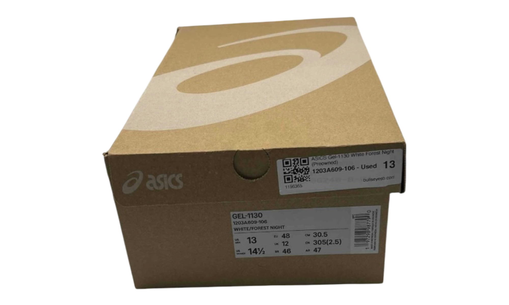 ASICS Gel-1130 White Forest Night (Preowned)
