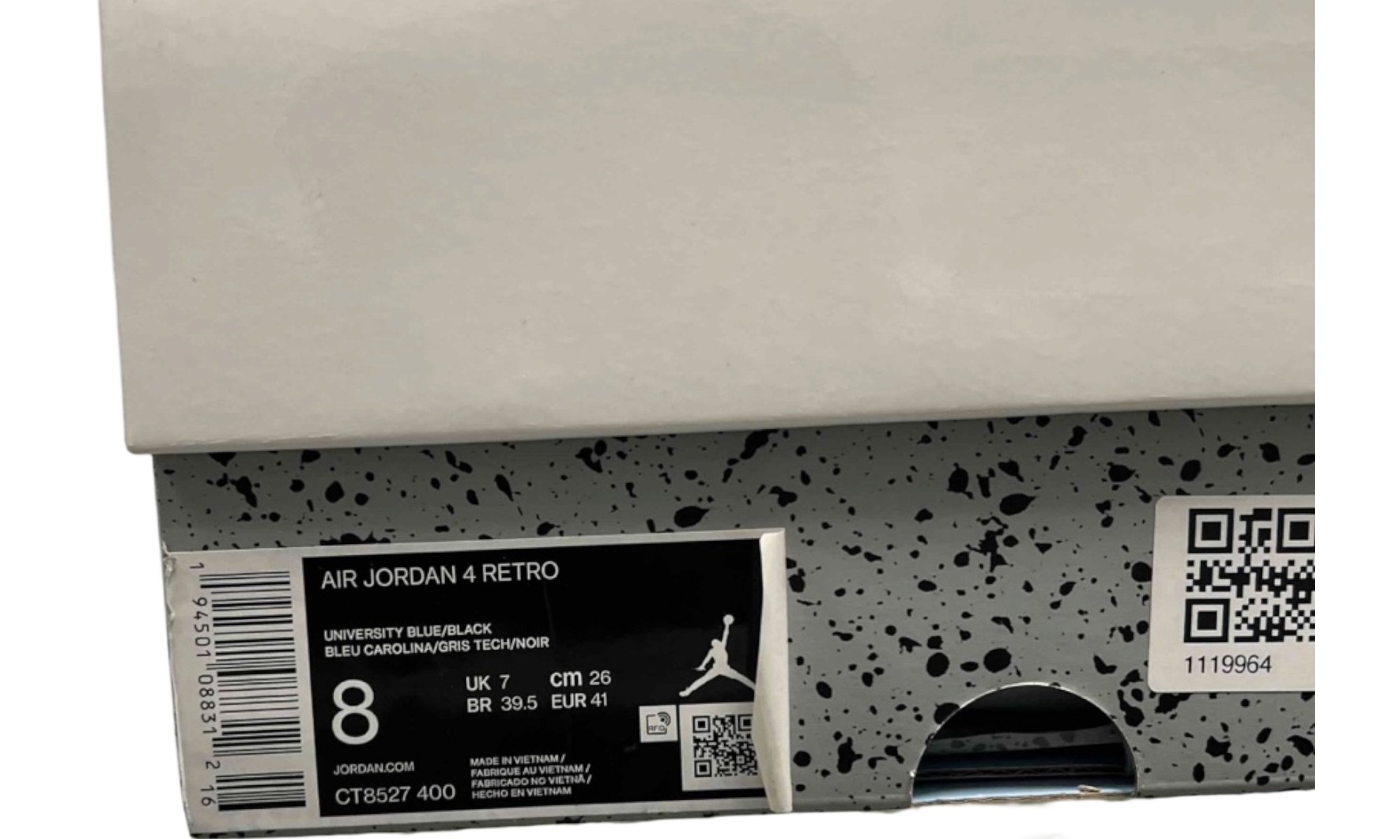 Air Jordan 4 Retro "University Blue" (PreOwned)