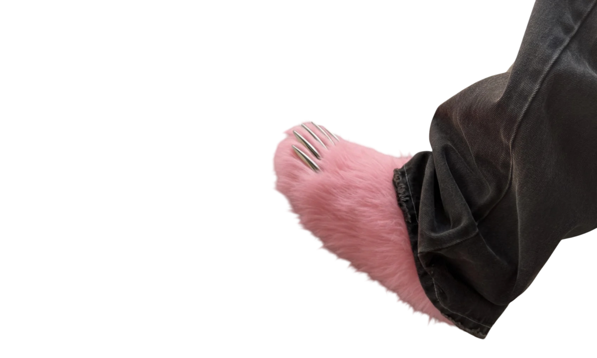 Bravest Studios Bear Claw Mule Pink