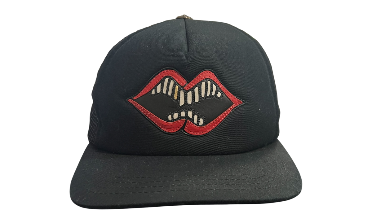 Chrome Hearts Matty Boy Chomper Black Trucker Hat (PreOwned)