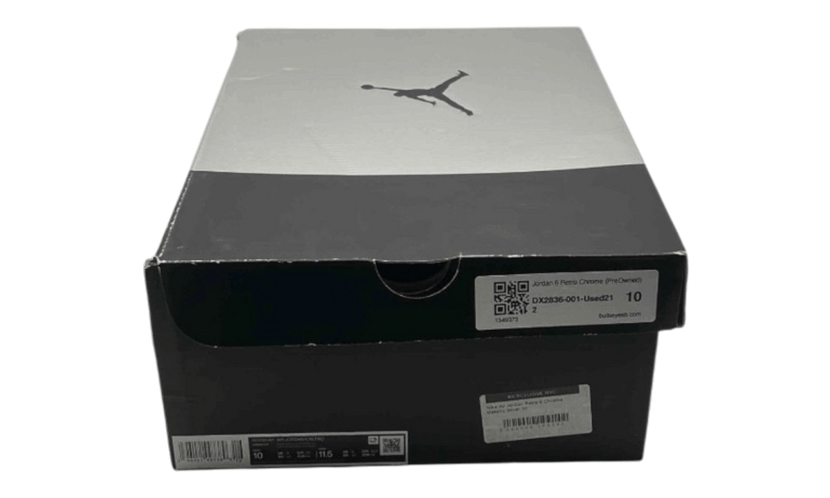 Jordan 6 Retro Chrome (PreOwned)