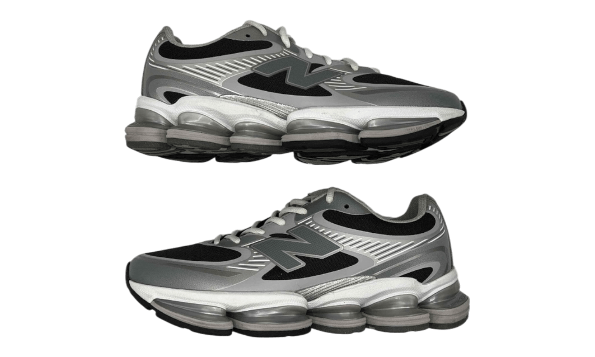 New Balance Abzorb 2000 Silver Metallic-Faded Black (PreOwned)