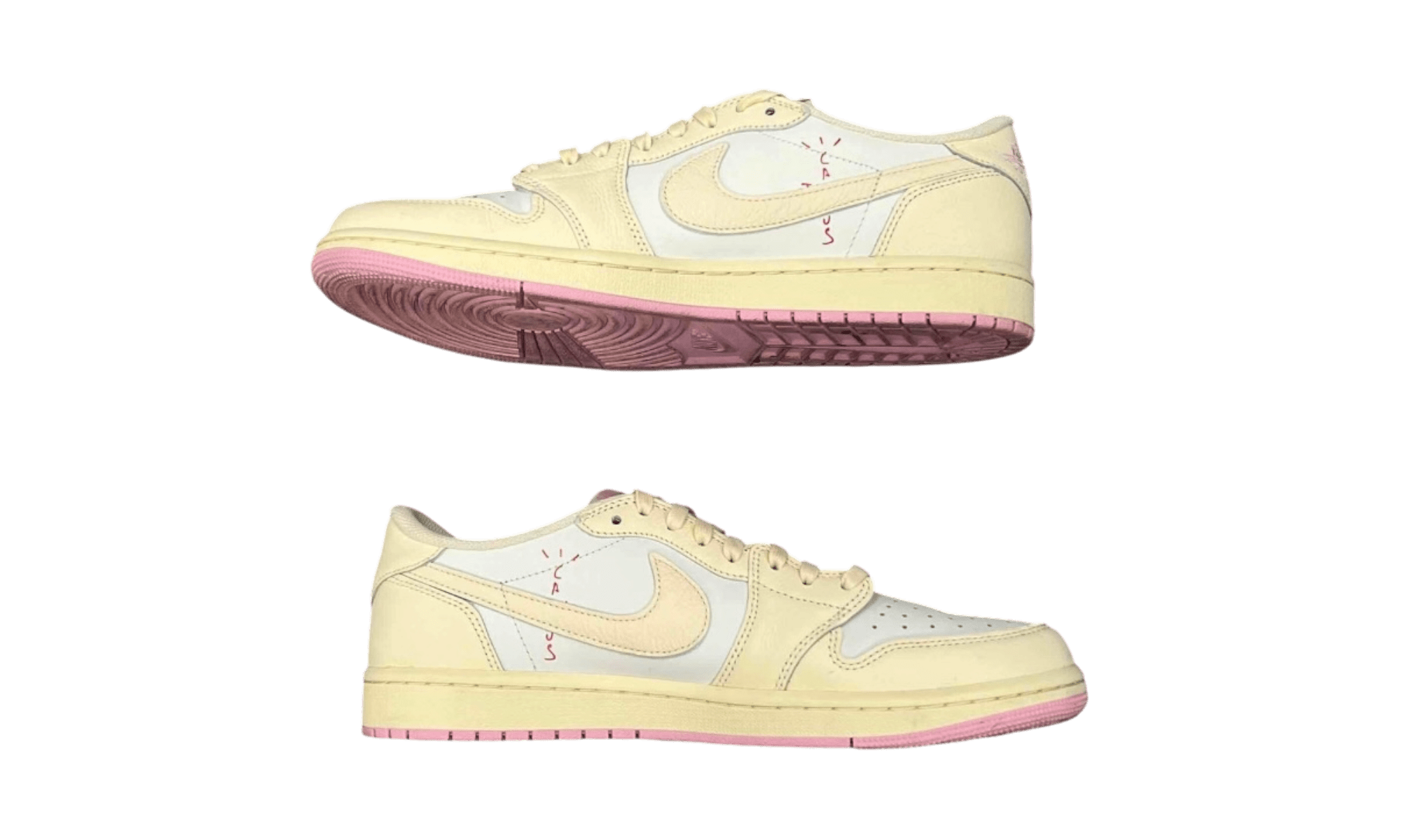Jordan 1 Retro Low OG SP Travis Scott Shy Pink (PreOwned)