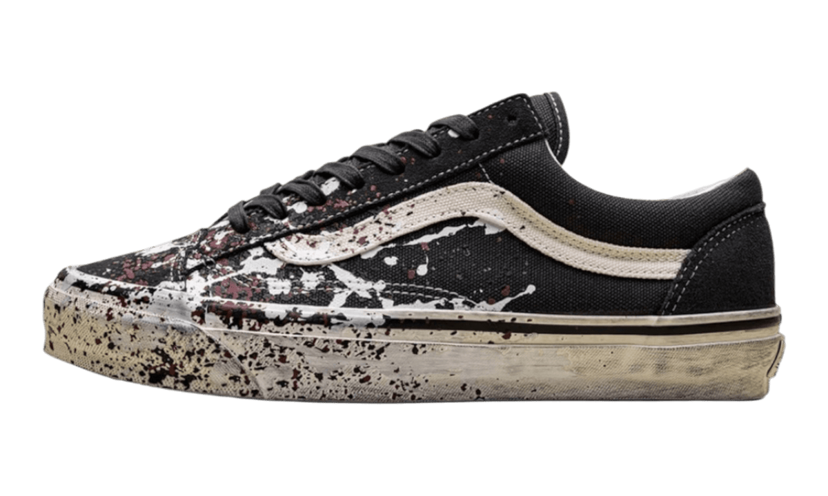 Vans Premium Old Skool 36 Paint Splatter Charcoal Grey