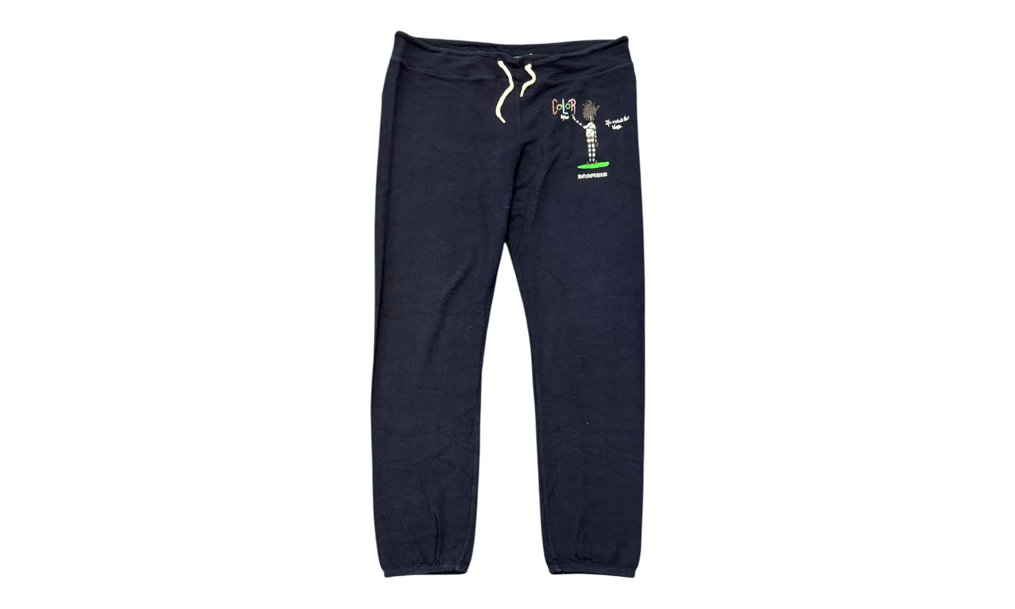 Chrome Hearts Matty Boy Color Navy Sweatpants (PreOwned)