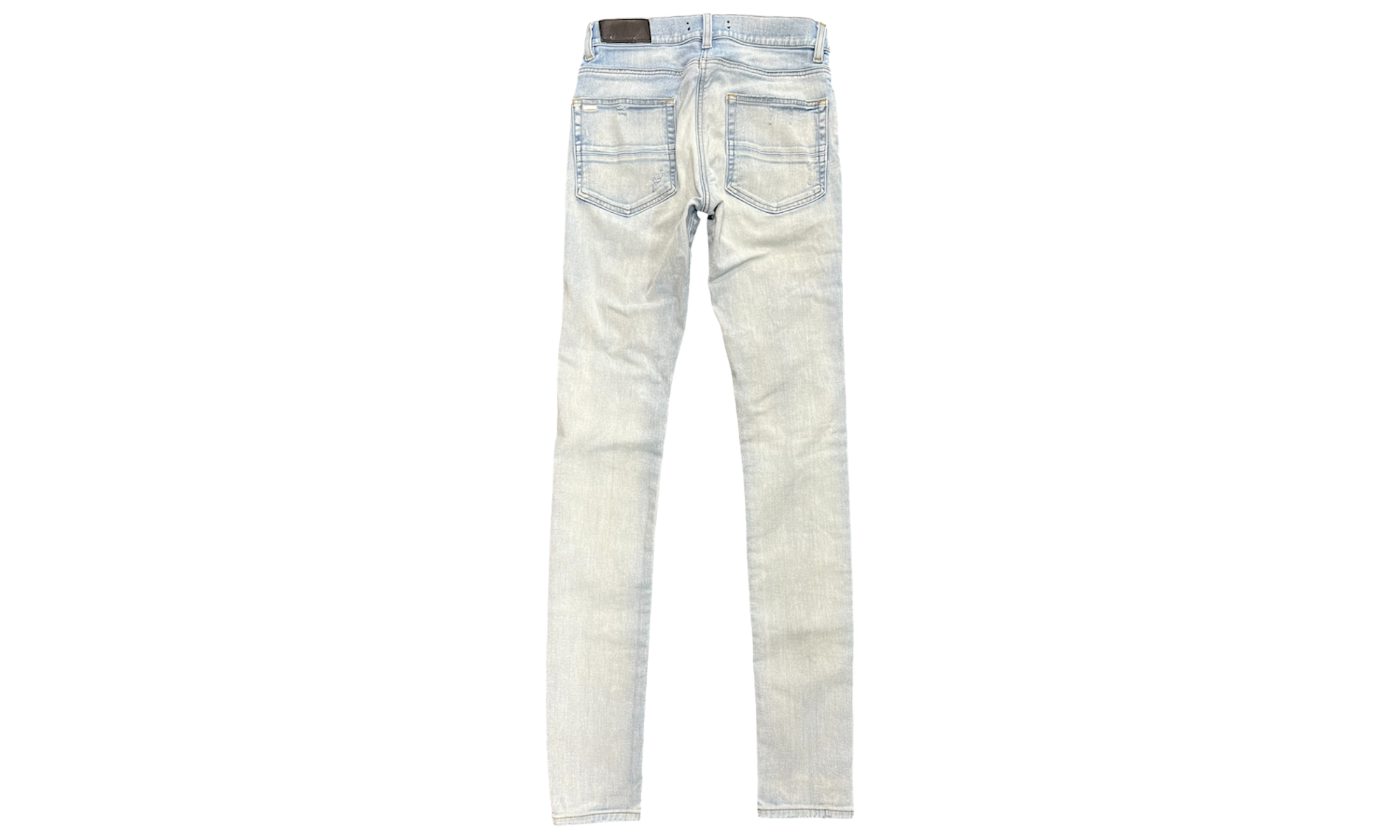Amiri MX1 Camo Patch Blue Jeans (PreOwned)