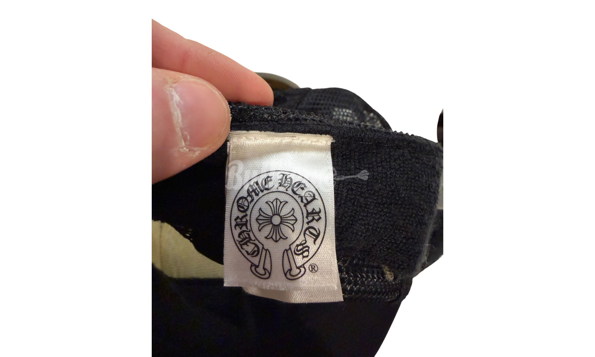 Chrome Hearts Vintage CH White Trucker Hat