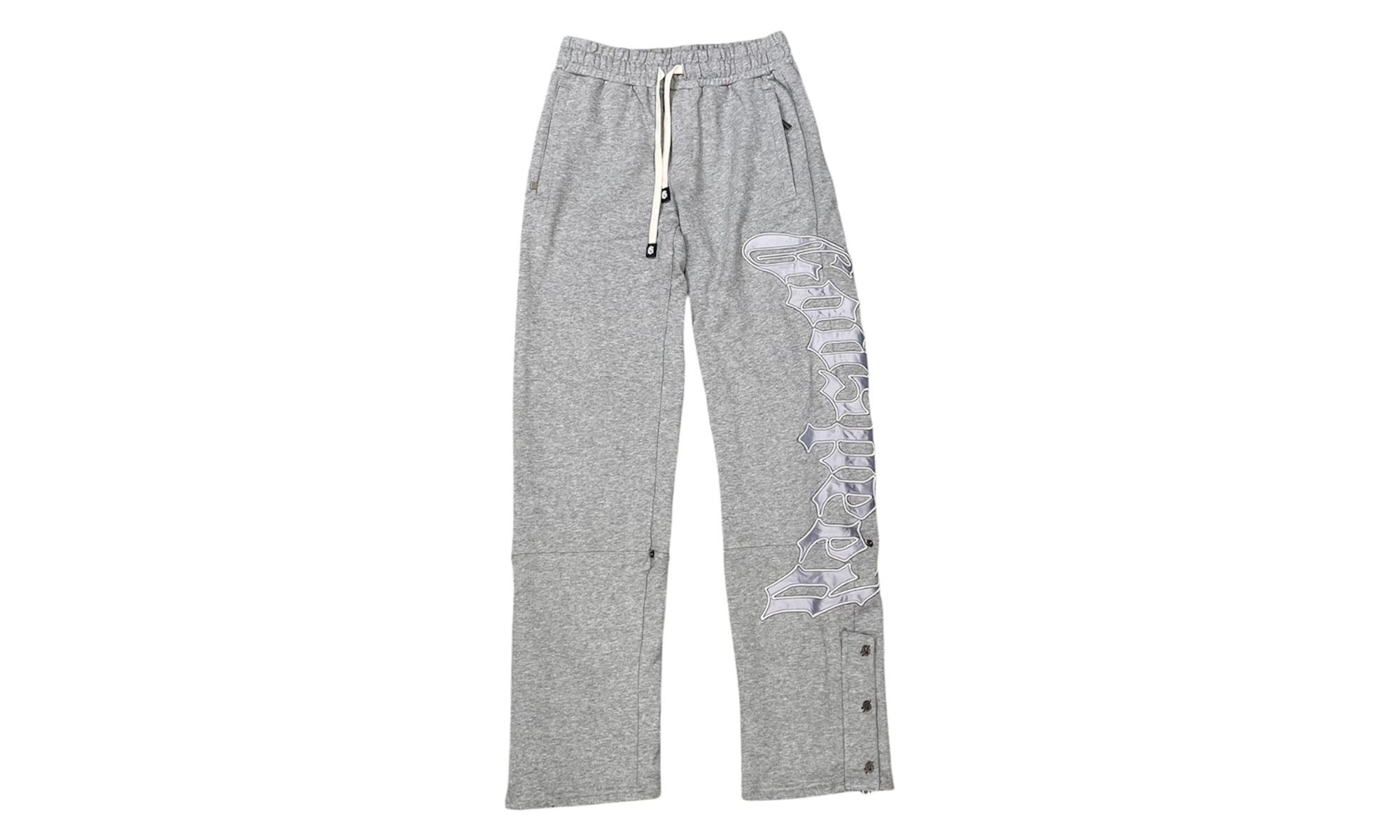 Godspeed OG Logo V2 Sweatpants Grey/Silver Satin