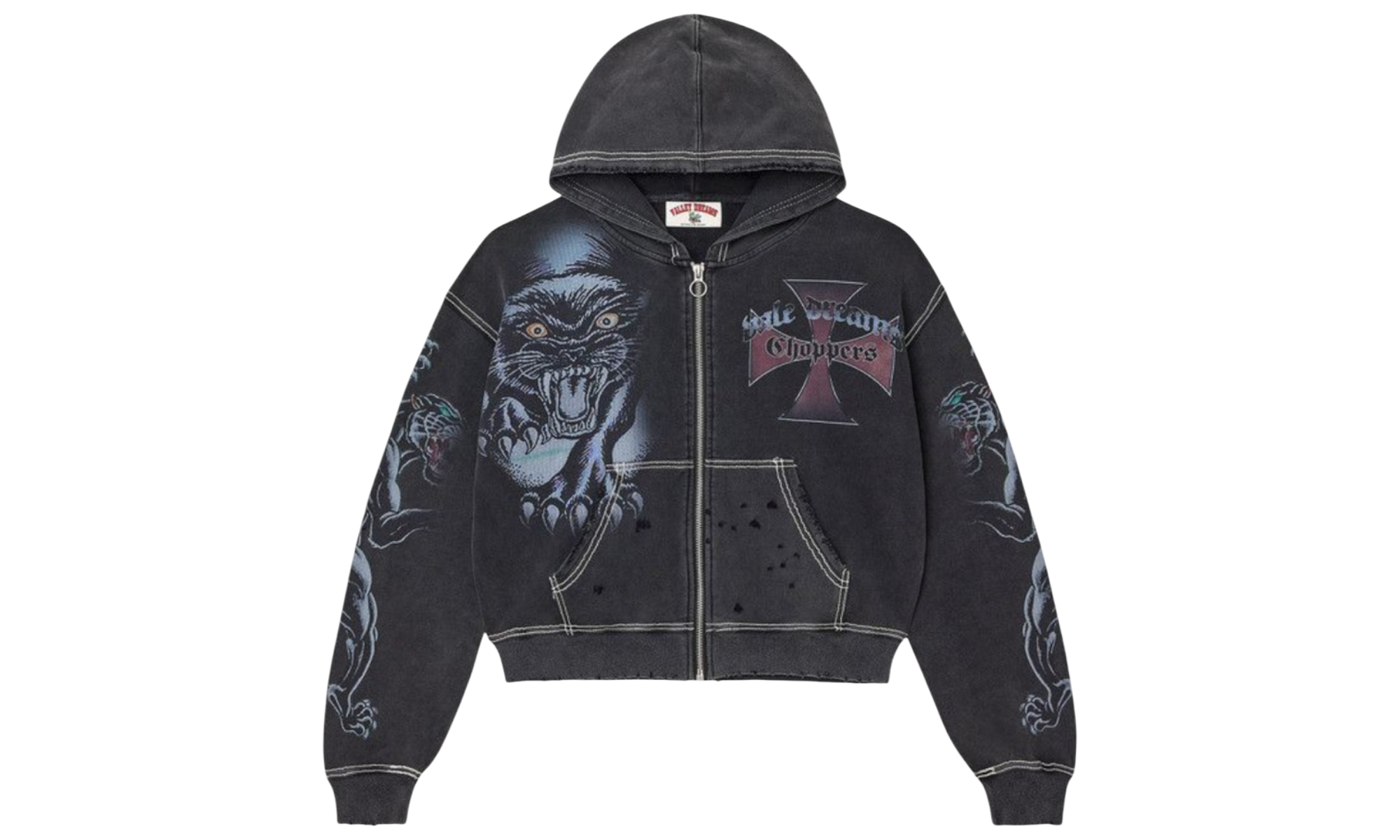 Vale Forever Hardy Boyz Black Zip-Up