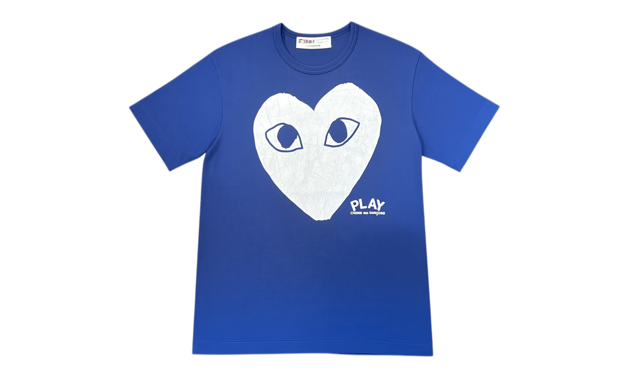 Comme des Garcons PLAY Big Heart Logo Tee Navy (PreOwned)