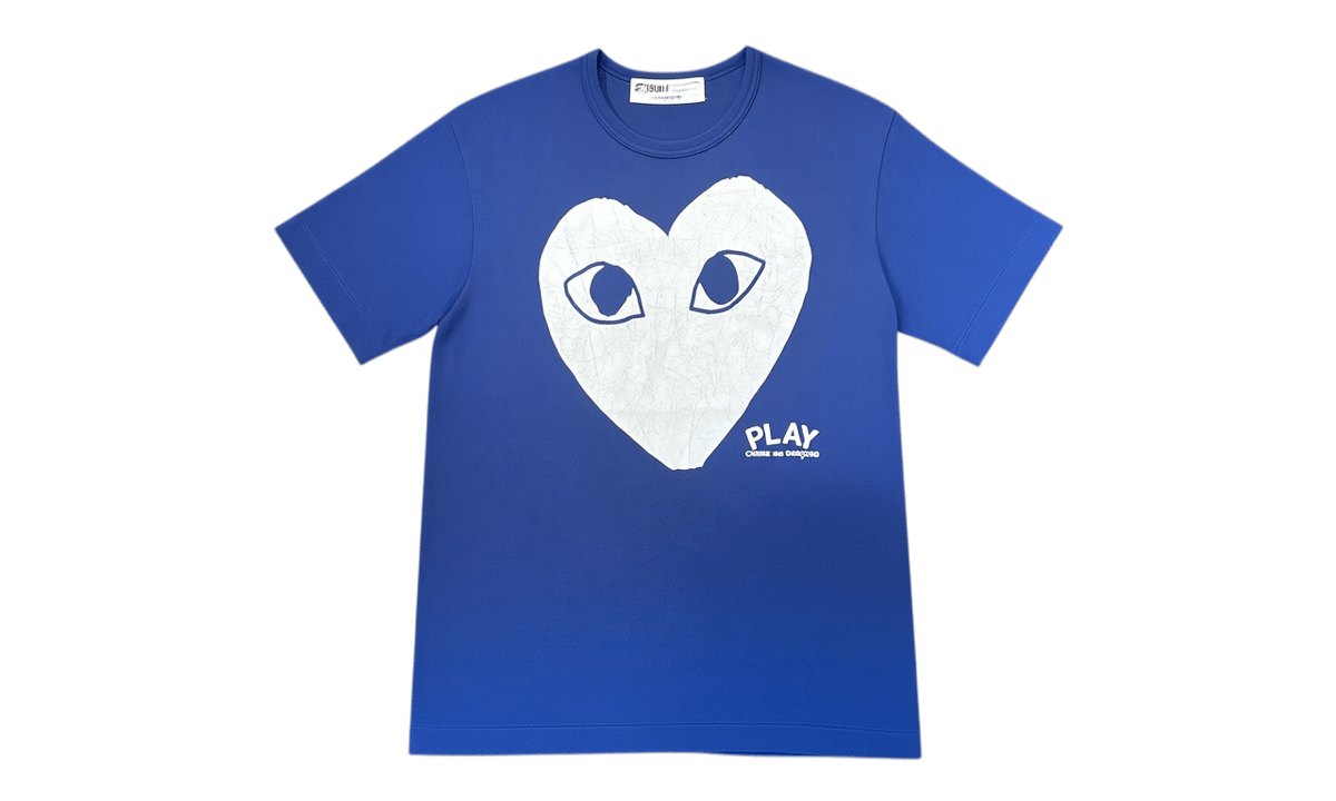 Comme des Garcons PLAY Big Heart Logo Tee Navy (PreOwned)