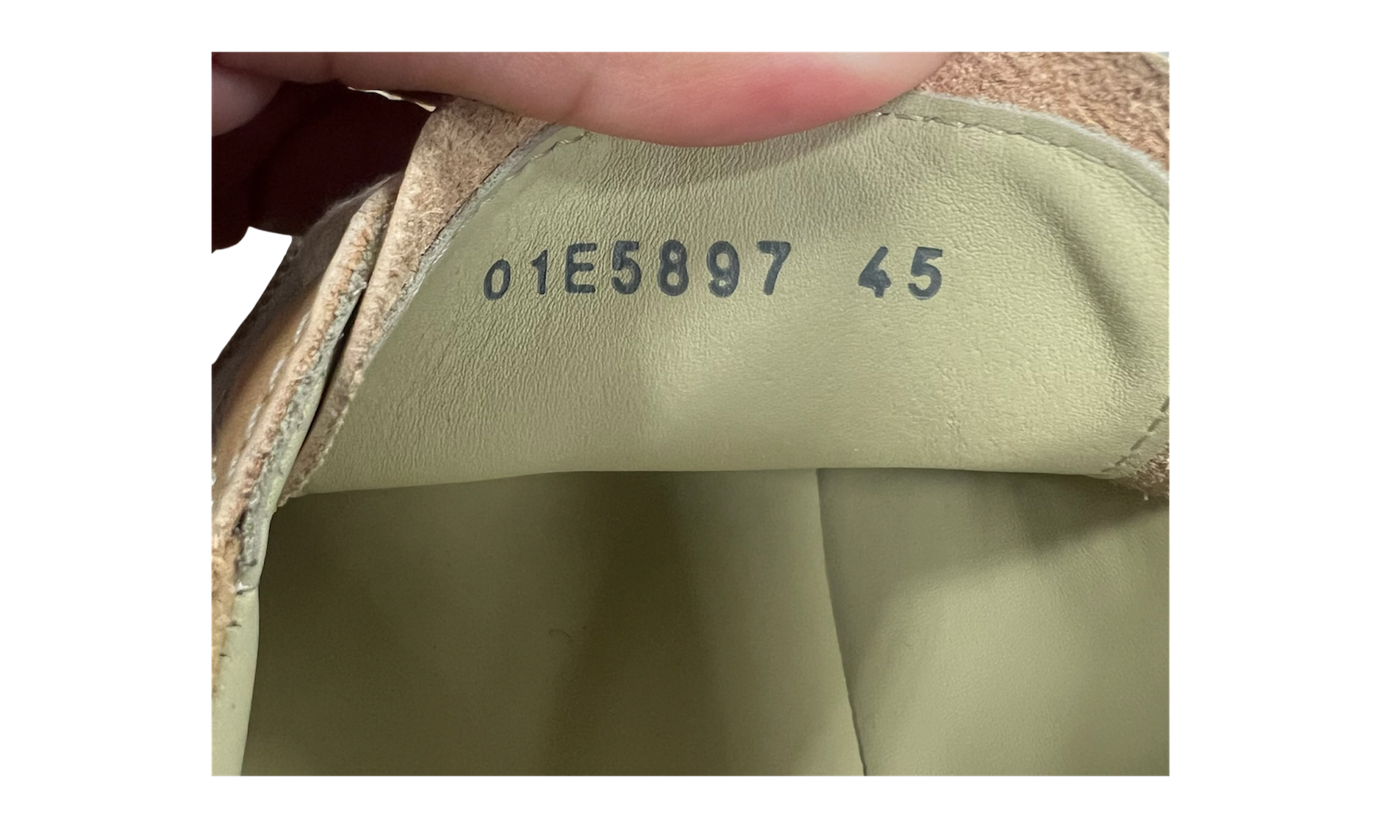 Rick Owens Beige Hollywood Vintage Beige Sneakers (PreOwned)