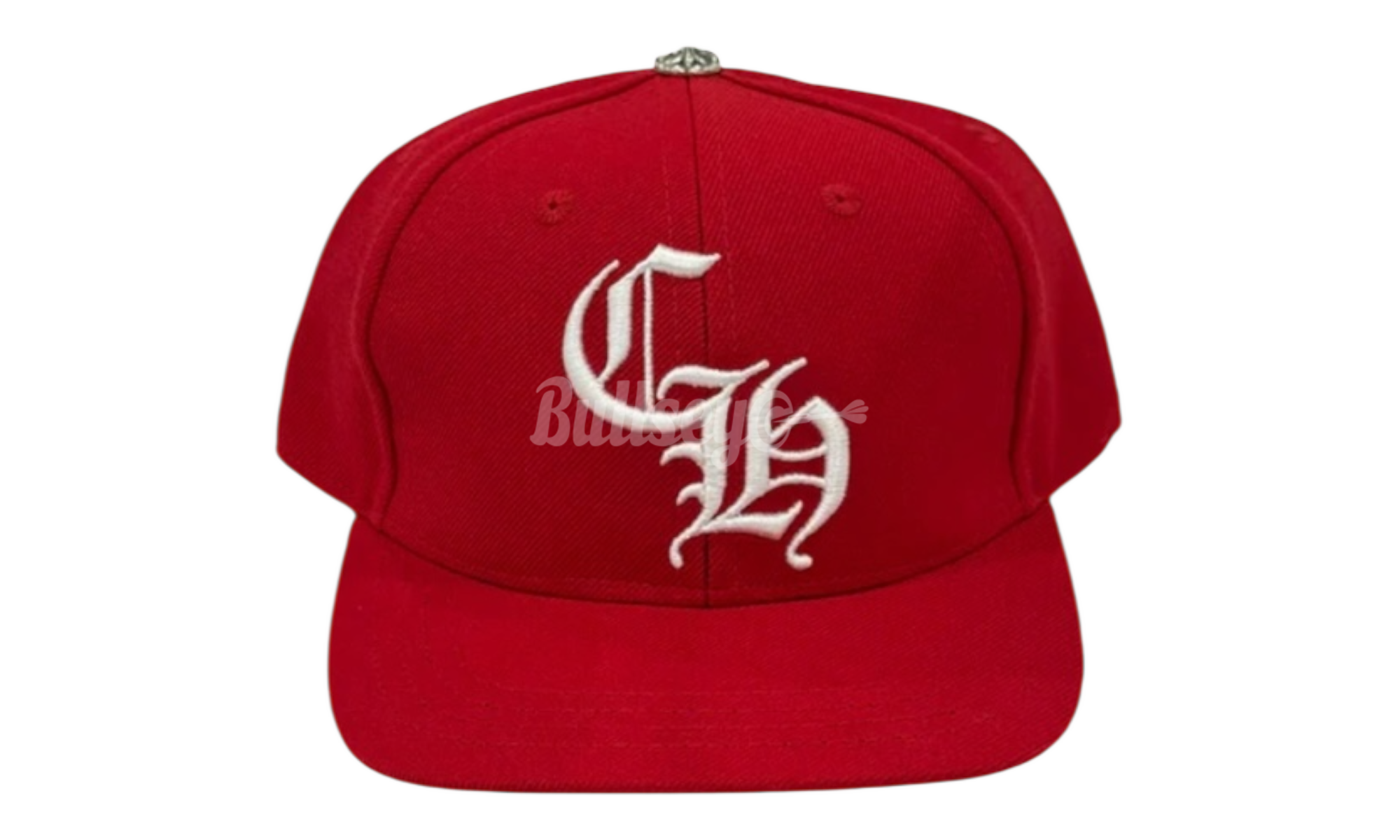 Chrome Hearts Essentials LA Exclusive Red Baseball Hat
